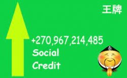 social credits Meme Template