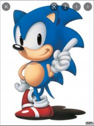 Classic Sonic Meme Template