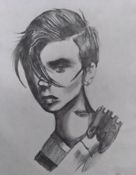 Andy Black drawing Meme Template