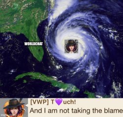 Hurricane touchstone Meme Template