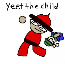 Yeet the child but it's Dave And Bambi Meme Template