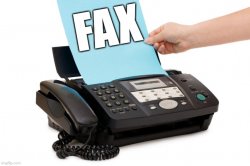 Fax Meme Template