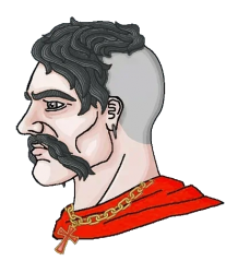 Cossack Chad Meme Template