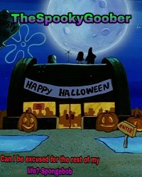 TheGoofiestGoober Halloween Announcement Template Meme Template