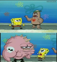 Spongebob what about that guy meme Meme Template