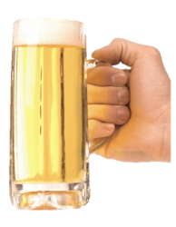Hand holding beer Meme Template