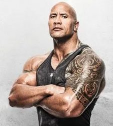 The Rock serious Meme Template