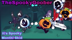 TheSpookyGoober Spooky Month Announcement Template Meme Template