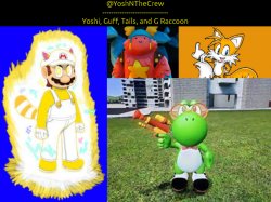 YoshNTheCrew - Announcement Temp Meme Template