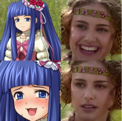 Furudo Erika Padme 4 panel Meme Template