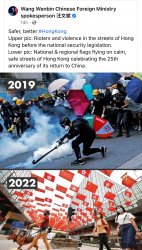 Chinese Hong Kong riots Meme Template