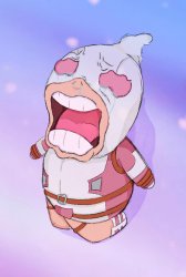 Gwenpool Chopper pose Meme Template