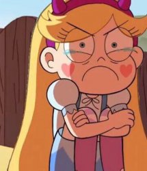 Angry Star with Tears Meme Template