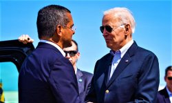 Puerto Rican Governor and Biden Meme Template