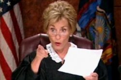 Judge Judy pointing glasses Meme Template