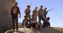 Tremors 1 Screencap Kevin Bacon Michael Gross Meme Template