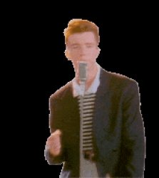 Rickroll Meme Template