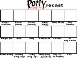 poppy playtime recast meme Meme Template