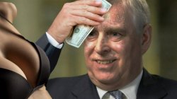 Sweating Prince Andrew Meme Template