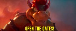 Open The Gates Meme Template