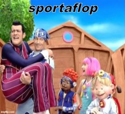 sportaflop announcement template Meme Template