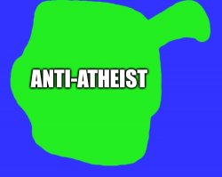 anti-atheist map Meme Template