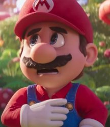 mario sad Meme Template