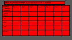 Imgflip Content Planner Meme Template