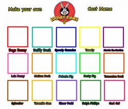 Looney Tunes Cast Meme Meme Template