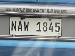Number plate sayin naw Meme Template