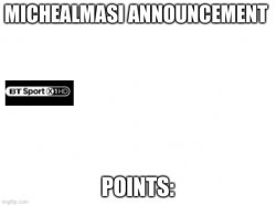 My Announcement Template Meme Template