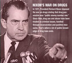 Richard Nixon War on Drugs Meme Template