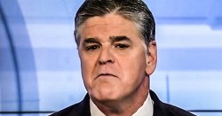 Sean Hannity frowning at accidental brush with reality Meme Template