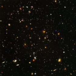 Hubble Ultra-Deep field Meme Template