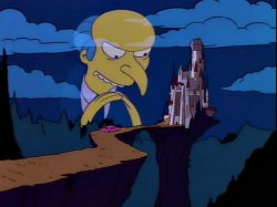 Mr. Burns Castle Meme Template