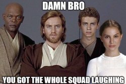 Star Wars Laughing Meme Template
