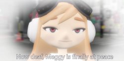 Meggy is finally at peace Meme Template