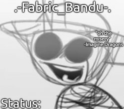 .-Fabric_Bandu-. Annoucement Template Meme Template