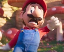 Mario Movie Surprise Meme Template