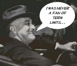 FDR I was never a fan of term limits Meme Template