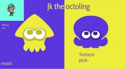 jk the octolings announcement Meme Template