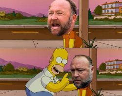 SIMPSONS, WORST DAY SO FAR ALEX JONES Meme Template