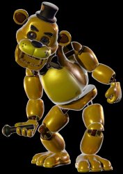 Golden freddy 1 Meme Template
