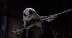 Jack Skellington Screaming Meme Template