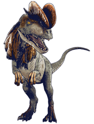 Dilophosaurus (Stylized) Meme Template