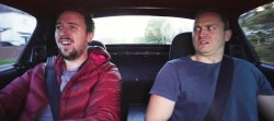 2 guys in car Meme Template