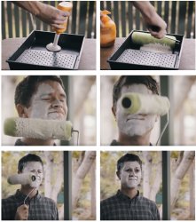 Guy painting face Meme Template