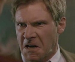 Harrison Ford Angry Meme Template