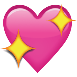 Sparkling Heart Emoji Meme Template