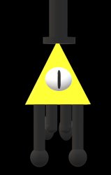 3D Bill Cipher Meme Template